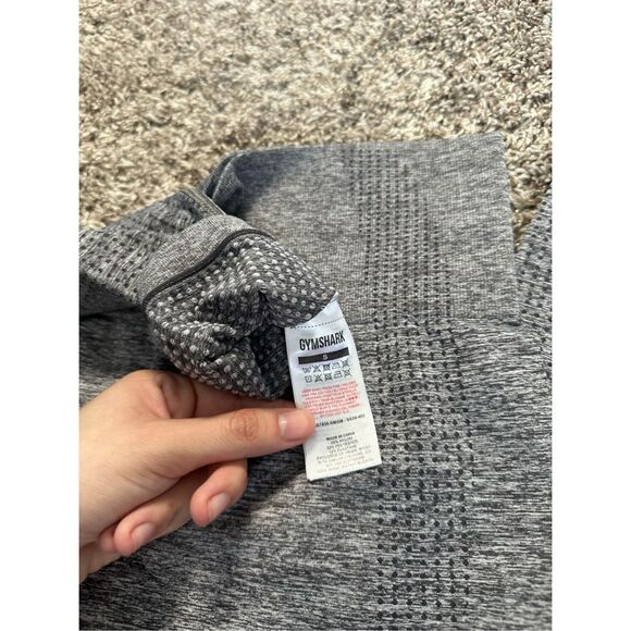 gymshark vital seamless gray leggings tights athletic gym workout high rise S - Picture 4 of 9